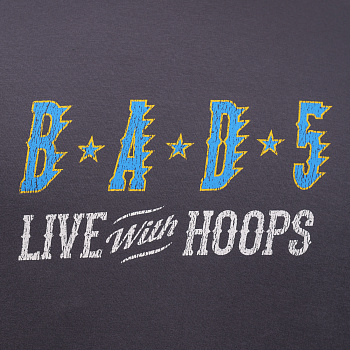 AWDW025-7 Толстовка Badfive Culture черный